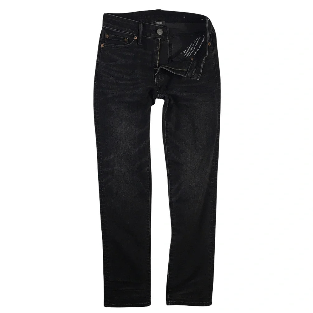 MJ207 Mens AMERICAN EAGLE Airflex + SLIM Fit Stretch Denim Jeans 26x28 (XS)